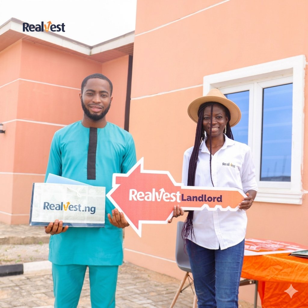 Realvest — new homeowner with Realvest agent